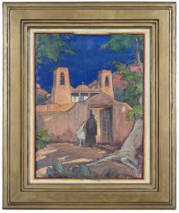 CASSIDY Gerald 1879-1934,New Mexico Mission,Brunk Auctions US 2024-03-08