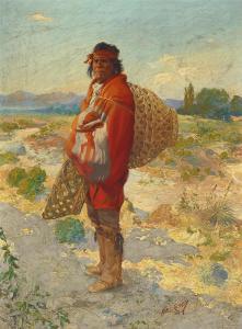 CASSIDY Gerald 1879-1934,Portrait of Santiago Naranjo,1905,Bonhams GB 2024-04-23