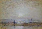 CASSIE James 1819-1879,On the Sands Aberdeen,1877,David Duggleby Limited GB 2018-04-21