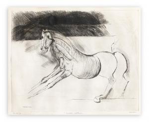 CASSINARI Bruno 1912-1992,Cavallo solitario,Borromeo Studio d'Arte IT 2024-04-03