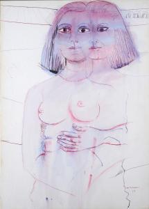 CASSINARI Bruno 1912-1992,Figura femminile,1973,Galleria Pananti Casa d'Aste IT 2024-04-19