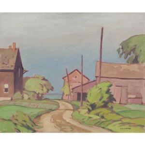 CASSON Alfred Joseph 1898-1992,FARM ON BAYVIEW AVENUE,1935,Sotheby's GB 2010-11-23