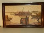 CASTAGNEZ Pierre 1898-1951,Bord de mer africain, toile sbg  - 56 x 1 cm,Keys GB 2007-07-02