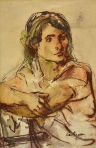 CASTAGNINO Juan Carlos 1908-1972,FIGURA,Galeria Arroyo AR 2018-07-03