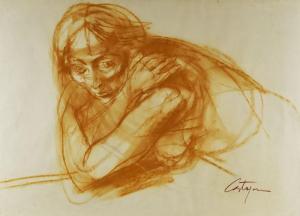 CASTAGNINO Juan Carlos 1908-1972,SIN TITULO,Galeria Arroyo AR 2022-11-17