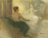 CASTAING Henry Joseph 1860-1918,La pittrice,Capitolium Art Casa d'Aste IT 2022-10-19