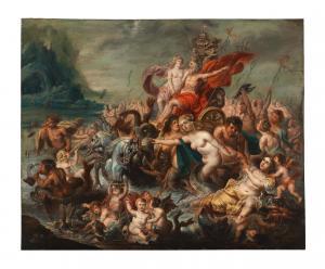CASTEELS Pauwel 1649-1677,The Triumph of Neptune and Amphitrite,Palais Dorotheum AT 2022-12-19