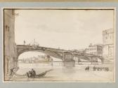 CASTELLAN Antoine Laurent 1772-1838,PONTE SANTA TRINITA A FIRENZE,Pandolfini IT 2016-11-22