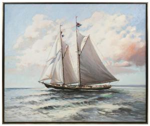 CASTELLANET Vincent Francis 1935,Out for a sail,1987,Eldred's US 2023-08-16