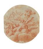 CASTELLI Carlo Girolamo 1600-1600,Aurora Riding Pegasus and Bringing forth the,1711,Swann Galleries 2004-01-29