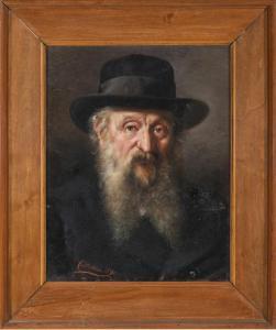 CASTELLINI Dario 1850-1880,Portrait of an old gentleman,1890,Matsa IL 2023-05-15
