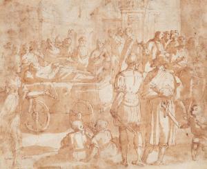 CASTELLO Bernardo 1557-1629,Historische Szene,Lempertz DE 2023-11-18