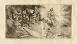 CASTIGLIONE Salvatore 1620-1672,La resurrezione di Lazzaro,1645,Gonnelli IT 2021-04-19