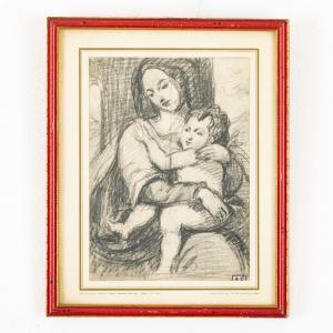 CASTROVILLARI Arnaldo 1886-1919,Madonna con bambino,Wannenes Art Auctions IT 2023-03-14