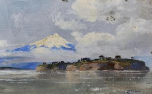 CATALAN Ramos 1888-1961,A Mountainous River Landscape, possibly Chile,John Nicholson GB 2019-11-27
