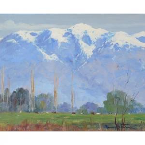 CATALAN Ramos 1888-1961,Andes above Aconcagua Valley,Dreweatts GB 2019-04-03