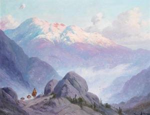 CATALAN Ramos 1888-1961,Chilean mountain scene,Bonhams GB 2008-12-17