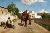 CATALANO PAOLO 1843,Straßenszene in Italien,1876,Van Ham DE 2014-05-16