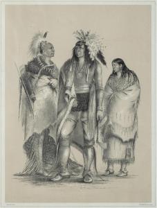 CATLIN George 1794-1872,North American Indians,1844,Santa Fe Art Auction US 2024-03-13