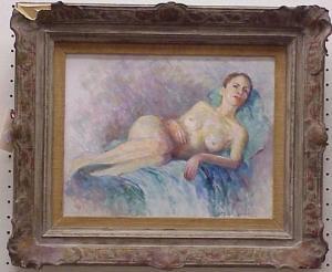 CATOK Lottie Meyer 1932-1971,Reclining female nude,Winter Associates US 2009-12-07