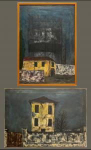 CATTANEO Milo 1940,"Gasometro" e "Muro e solitudine",1959/60,Il Ponte Casa D'aste Srl IT 2024-04-24
