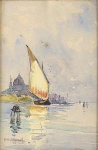 CATTERALL Frederick W 1800-1900,A Venetian Waterway,Hampton & Littlewood GB 2008-10-29