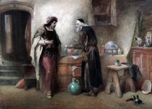 CATTERMOLE Charles 1832-1900,The Alchemist,1869,Canterbury Auction GB 2012-12-11