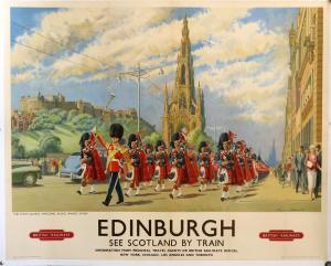 CATTERMOLE Lance Harry Mosse 1898-1992,British Railways - See Scotland by Train Tra,Ewbank Auctions 2020-10-30