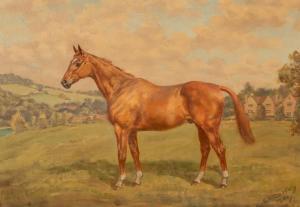 CATTLEY George A 1896-1978,Horse in a Field,1960,Simon Chorley Art & Antiques GB 2023-02-14