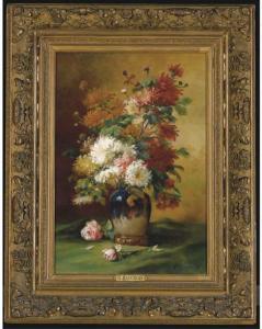 CAUCHOIS Eugene Henri 1850-1911,Bouquet de fleurs,Christie's GB 2005-12-21