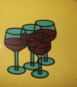 CAULFIELD Patrick 1936-2005,RED, RED WINE,De Veres Art Auctions IE 2017-02-06