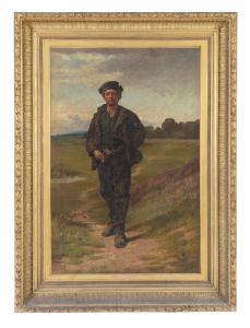 CAUTY Horace Henry 1846-1909,A Travelling Man,1874,Adams IE 2019-02-24