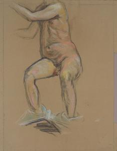 CAVAGLIERI Mario,Lotto composto da quattro disegni: Nudo maschile,Wannenes Art Auctions 2023-10-17