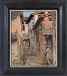 CAVAGNINO Carlo 1904-1982,Le case dei contadini,1932,Antonina IT 2013-04-08