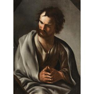 CAVALLINO Bernardo 1616-1656,MATTHÄUS IM GEBET,Hampel DE 2023-03-30