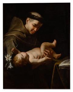 CAVALLINO Bernardo 1616-1656,The vision of Saint Anthony of Padua,Sotheby's GB 2022-01-27