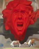 CAVALLO Ricardo 1954,Le masque rouge,1984,De Vuyst BE 2009-05-16