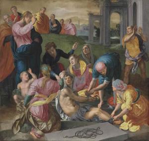 CAVALORI Mirabello 1535-1572,The Raising of Lazarus,Christie's GB 2015-12-08