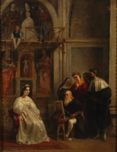 CAVENAGHI Luigi 1844-1918,Nello studio del pittore,1865,Il Ponte Casa D'aste Srl IT 2010-06-15