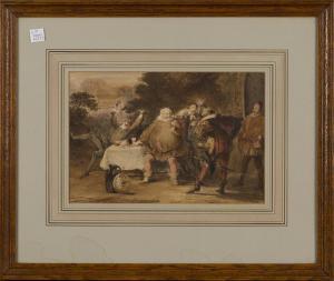 CAWSE John 1779-1862,Pistol announcing to Falstaff the Death of the Kin,Tooveys Auction 2017-06-14