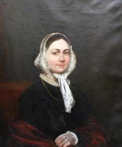 CAWSE John 1779-1862,Portrait of Mrs Sophia Crouch (1850-1887),Tennant's GB 2023-11-03