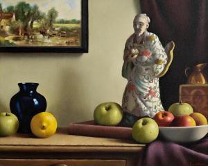 CAWTHORNE Christopher 1900-1900,Figurine and Fruit,Morgan O'Driscoll IE 2024-01-08