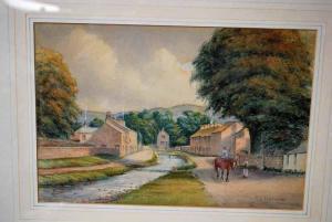 CAWTHORNE F 1800-1800,Pendleton Village looking towards Pendle,Silverwoods GB 2019-08-21
