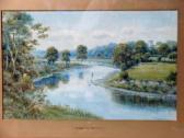 CAWTHORNE F 1800-1800,The River Ribble near Mitton,1931,Silverwoods GB 2018-07-25