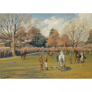CAWTHORNE Neil 1936-2022,the paddock, fontwell park,Sotheby's GB 2006-06-07