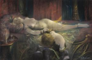 CAZANAVE Charles Antoine Alain 1882-1957,Frolics in the harem,Christie's GB 2012-09-27