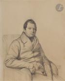 CAZES Romain 1810-1881,Portrait d'homme,1836,Ader FR 2020-05-29