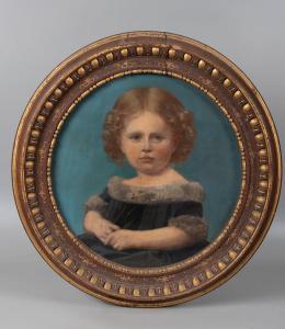 CAZES Romain,Portrait de Madame Andrée de GOURNAY, née Giselle ,Delorme-Collin-Bocage 2022-02-06