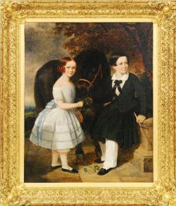 CAZNEAU EDWARD LANCELOT 1809-1847,A portrait of Richard Henry Je,1847,Fieldings Auctioneers Limited 2014-05-17