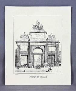 CEBRIAN GARCIA José 1839-1904,Puerta de Toledo,Subastas Galileo ES 2018-02-15